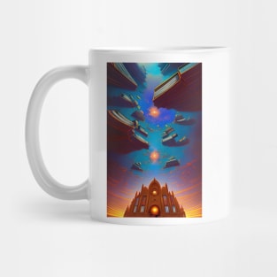 Mystical Cosmic Library Mug